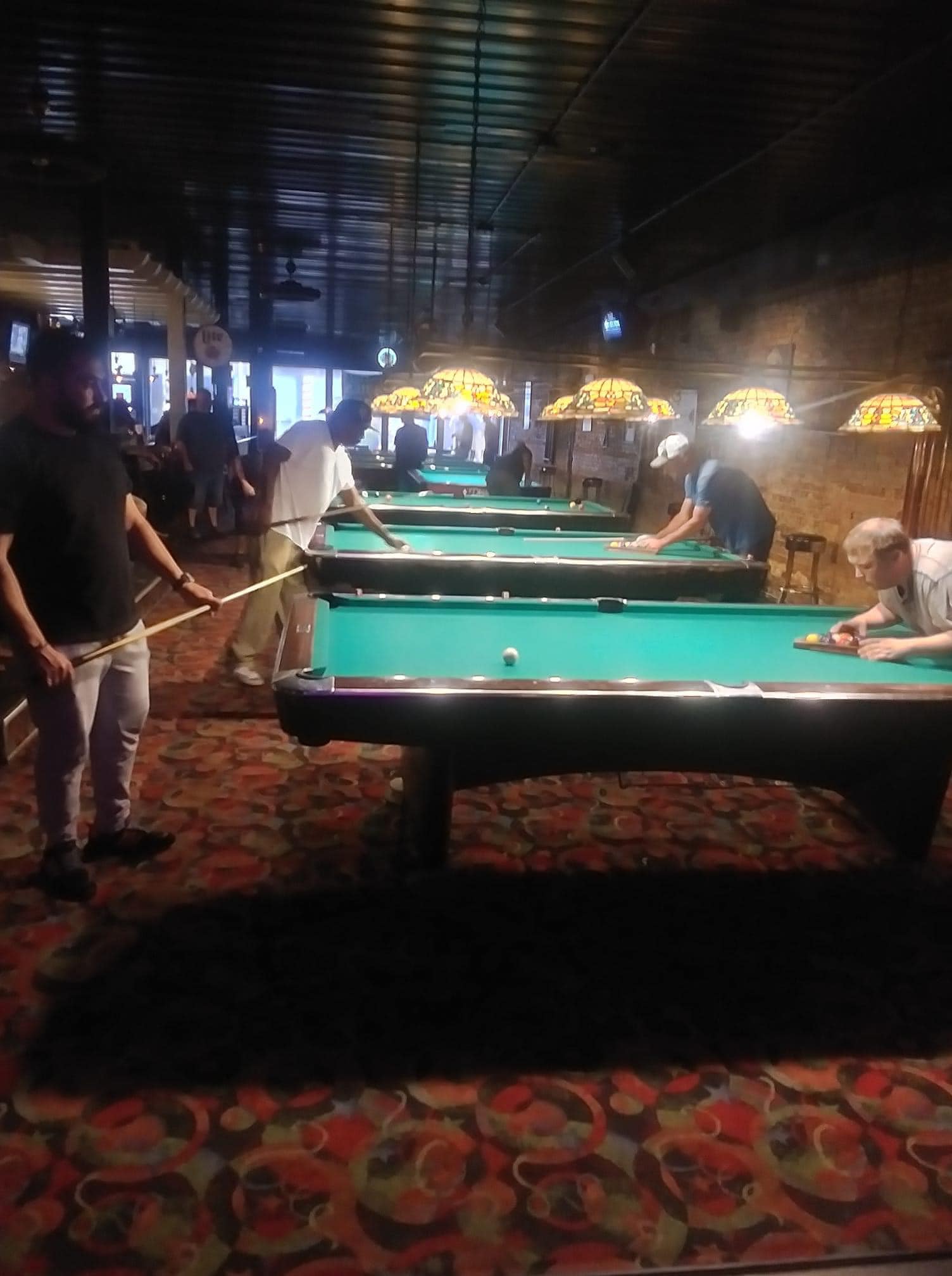 Soprano's Cafe & Billiards pool hall exterior/interior