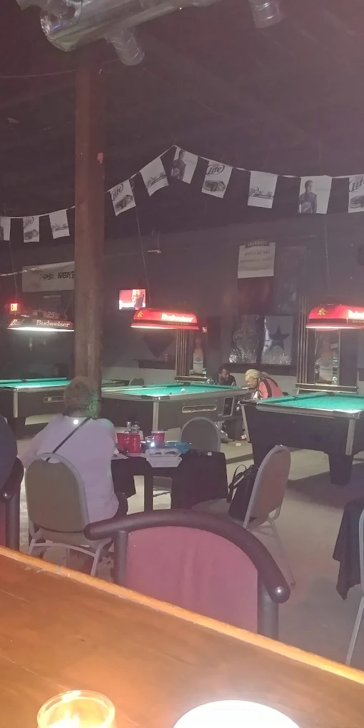Cathy's Place pool hall exterior/interior