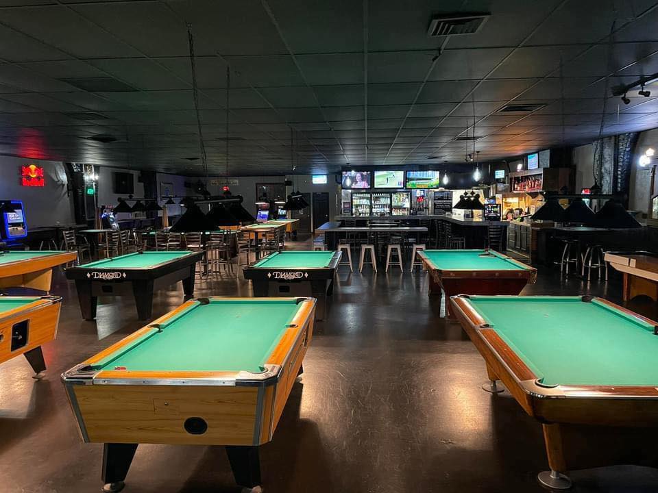 OK Bar & Billiards pool hall exterior/interior