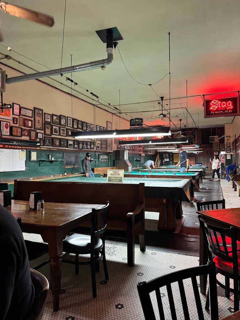 Booche's Billiard Hall pool hall exterior/interior