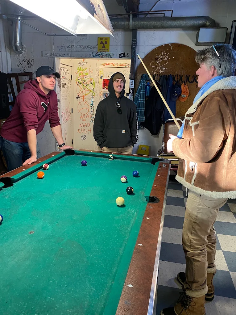 Haufbrau Bozeman pool hall exterior/interior