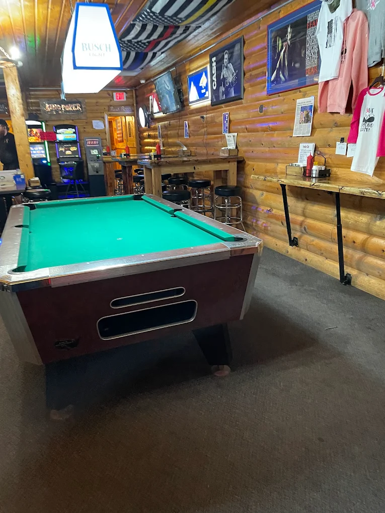 Whiskey Creek Saloon and Casino pool hall exterior/interior