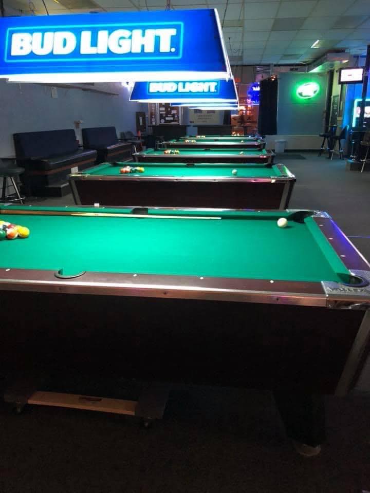 The Musette Bar pool hall exterior/interior