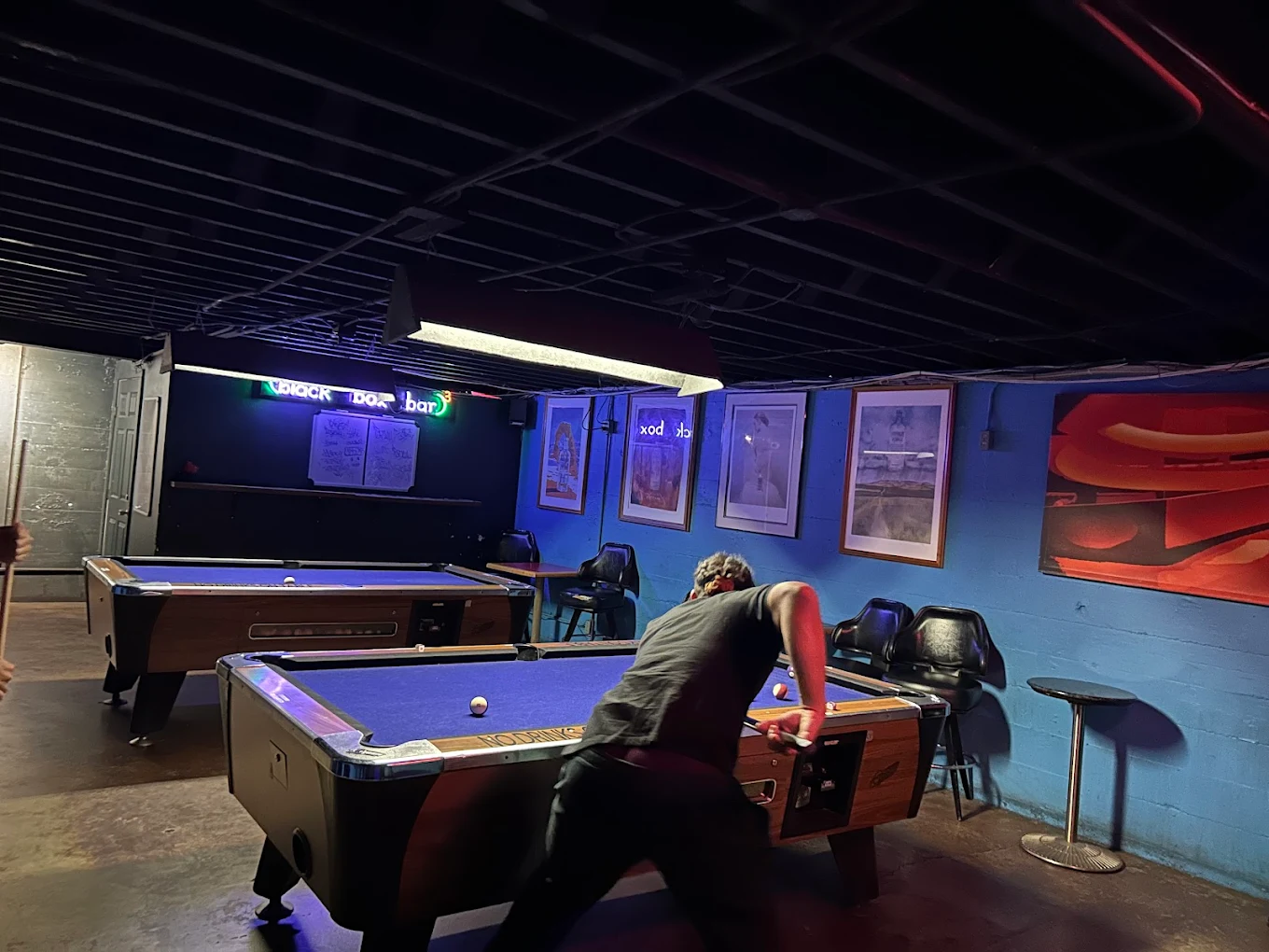 Redrock Studio & Bar pool hall exterior/interior