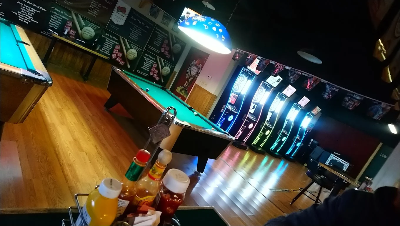 Blitz Bar & Grill pool hall exterior/interior