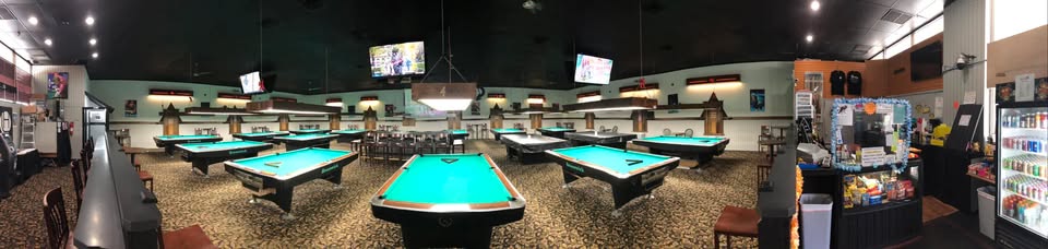 Rockaway Billiards pool hall exterior/interior