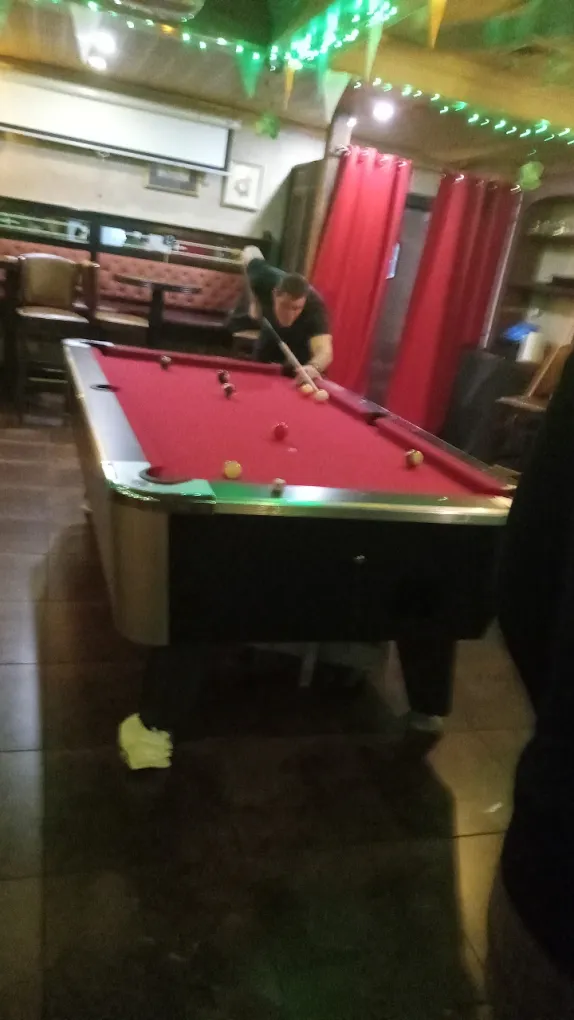 The Irish American Pub pool hall exterior/interior