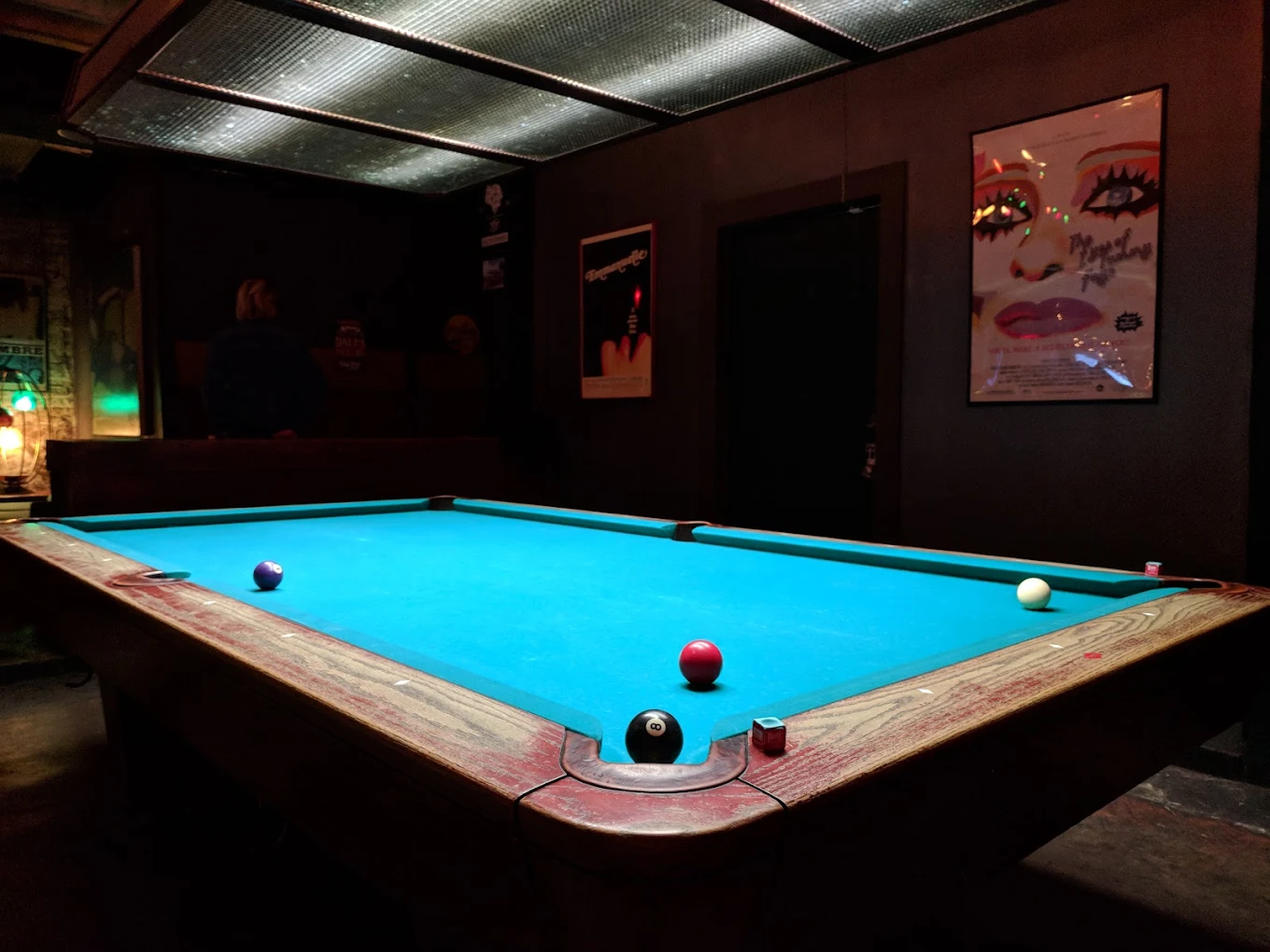 Blue Post Billiards pool hall exterior/interior