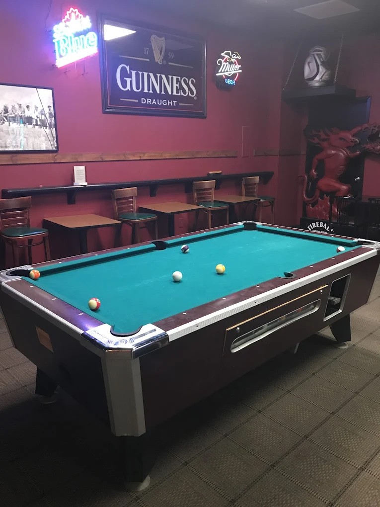 Upper Deck Sports Pub pool hall exterior/interior