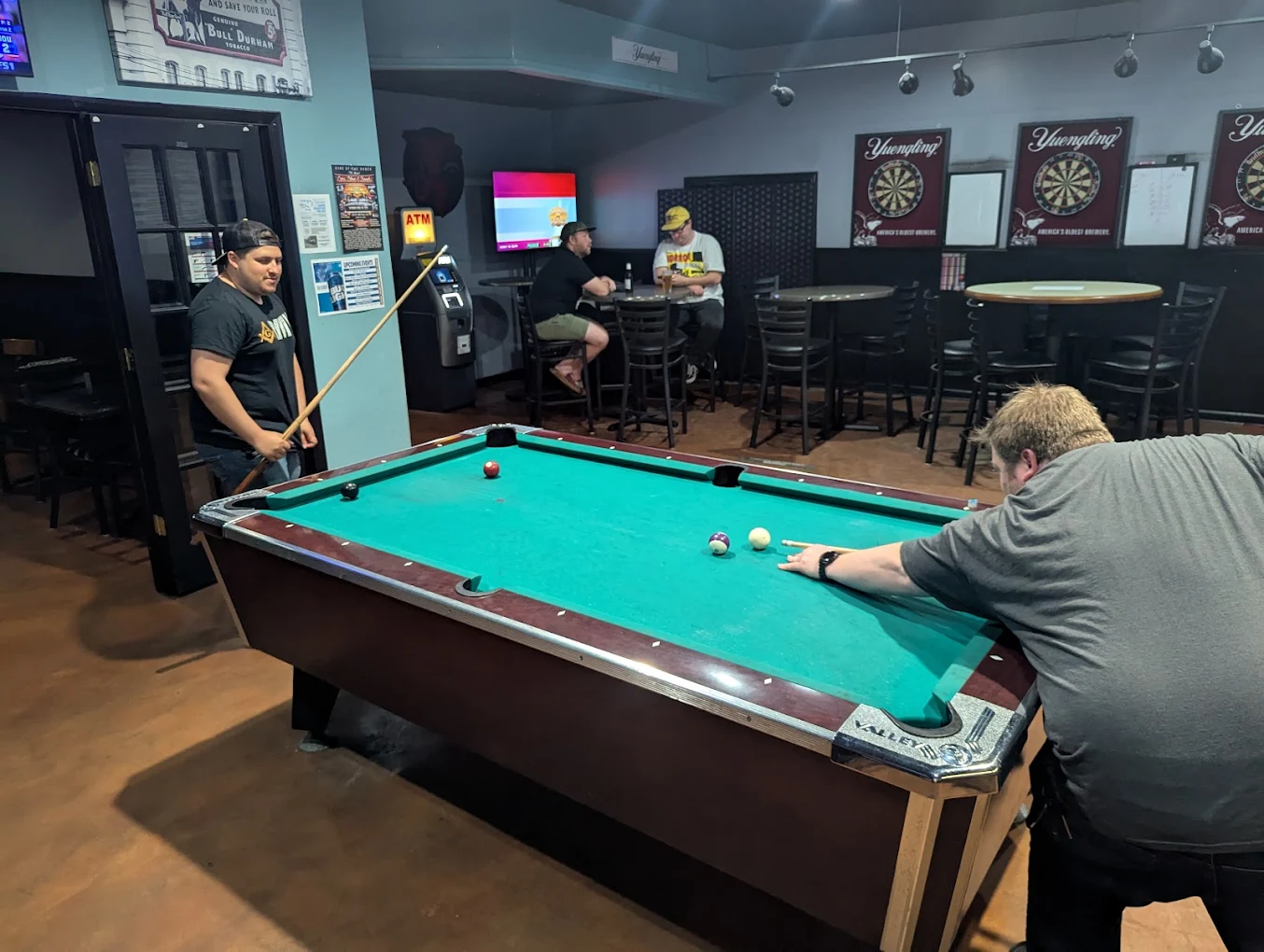 Bralie's 2 pool hall exterior/interior
