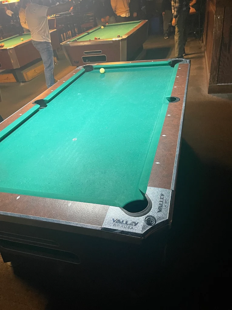 Michal Waltrip Taproom pool hall exterior/interior