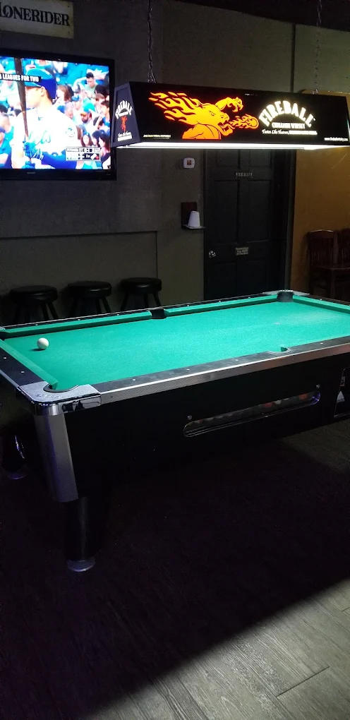 Backstage Pub pool hall exterior/interior