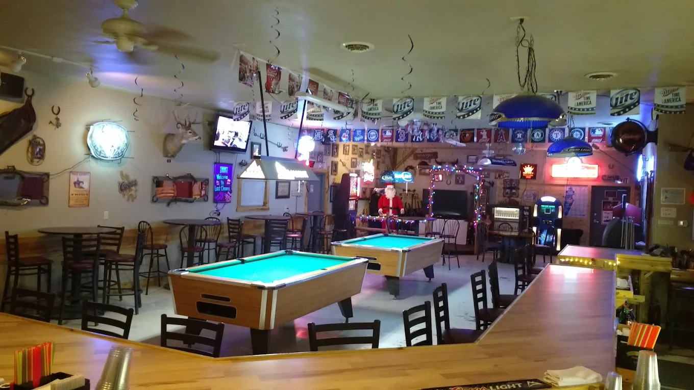 Last Chance Saloon pool hall exterior/interior