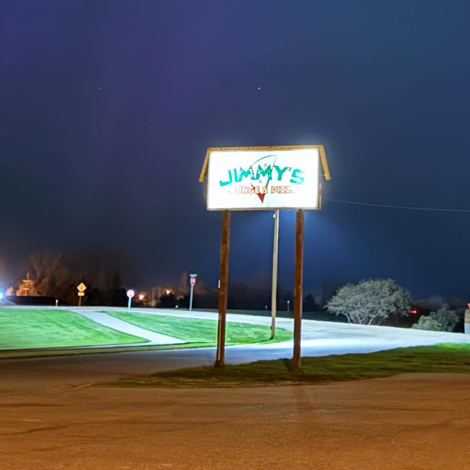 Jimmy's Lounge pool hall exterior/interior