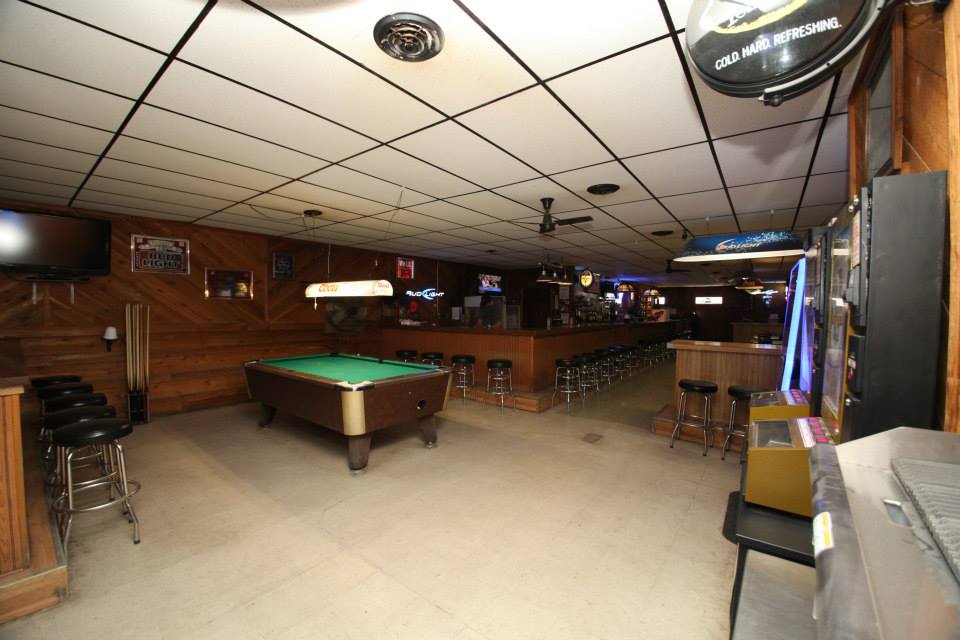 Cando Bar and Grill pool hall exterior/interior