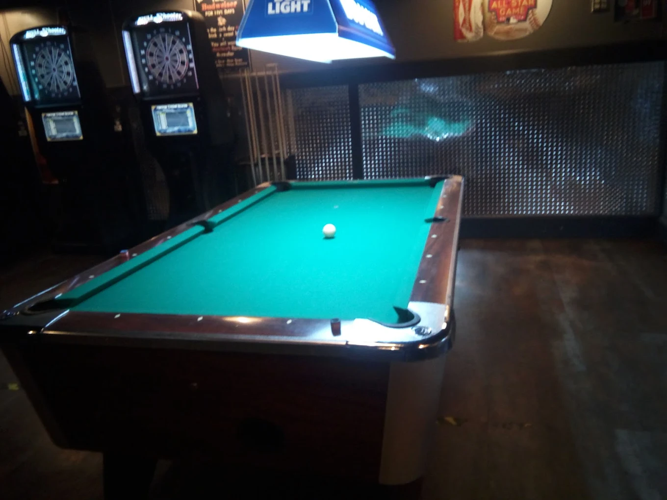 3rd Street Station pool hall exterior/interior