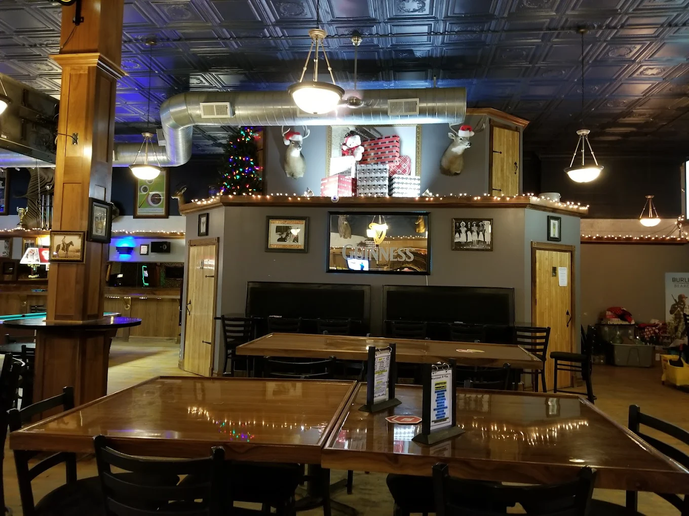 The Leader pool hall exterior/interior