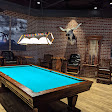 Williston Brewing Company pool hall exterior/interior