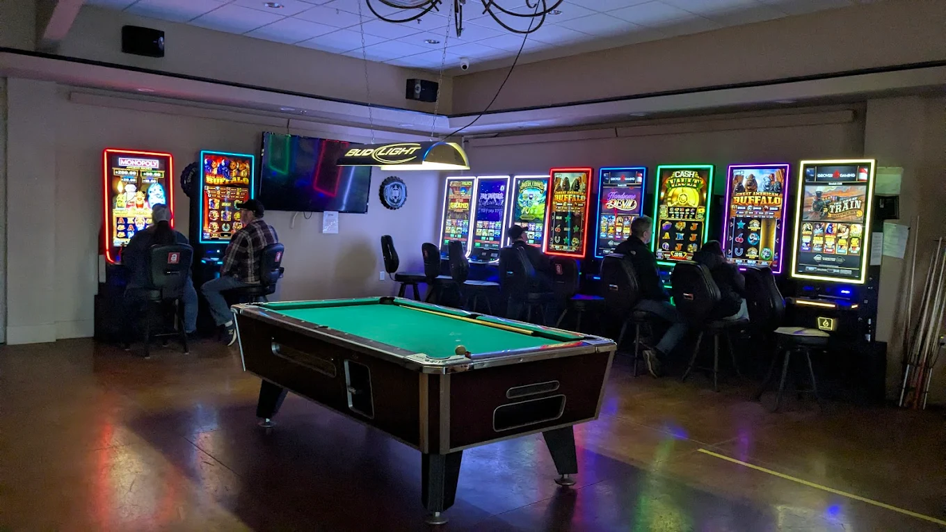 Fanatics Sports Bar and Grill pool hall exterior/interior