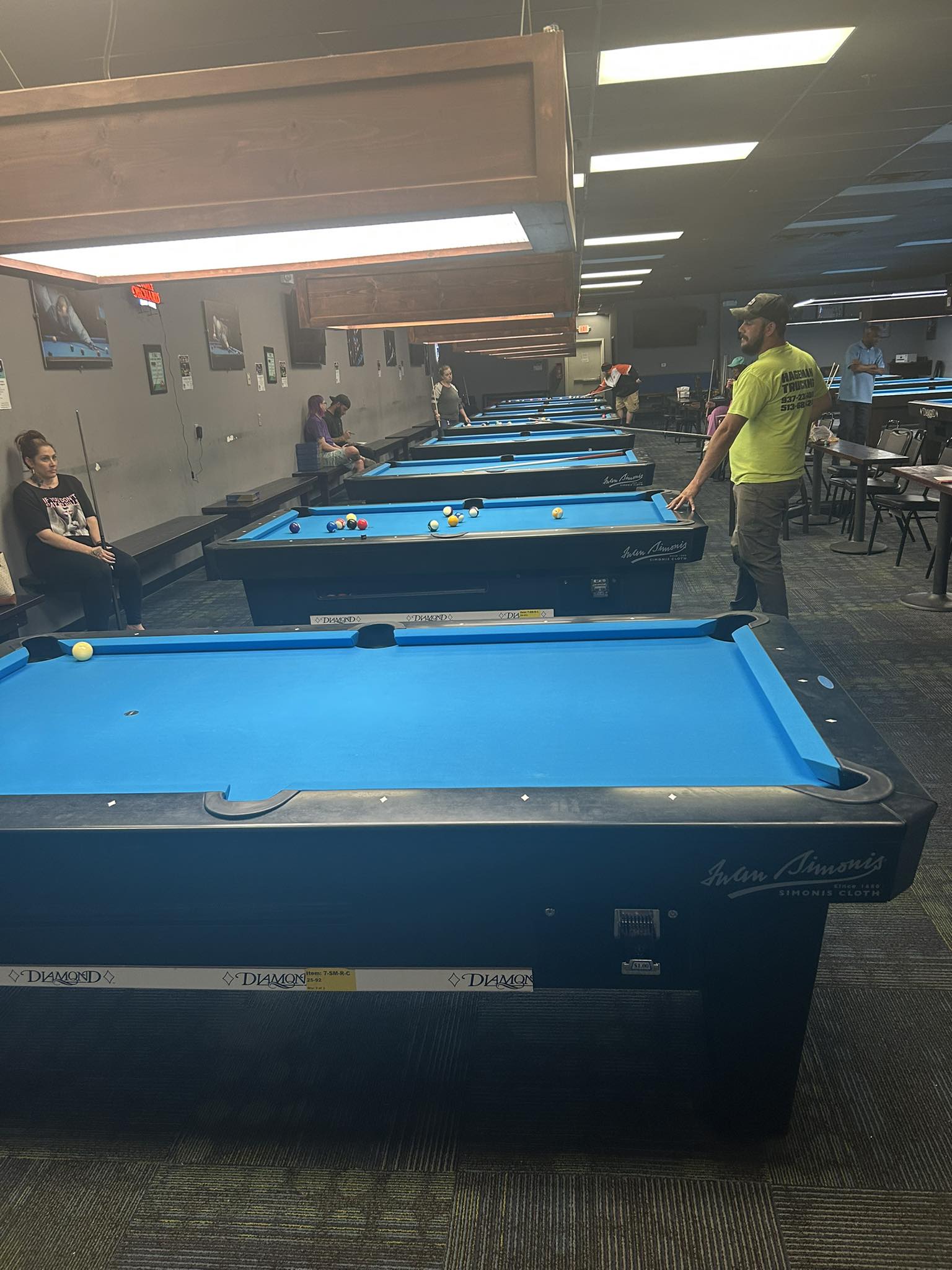 Action Palace pool hall exterior/interior