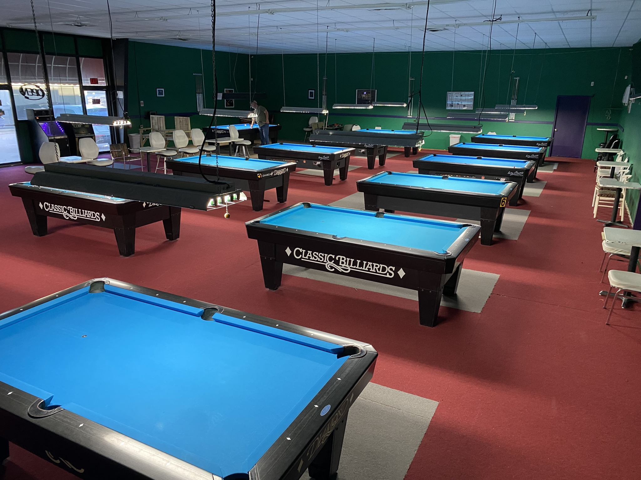 Players Billiards pool hall exterior/interior