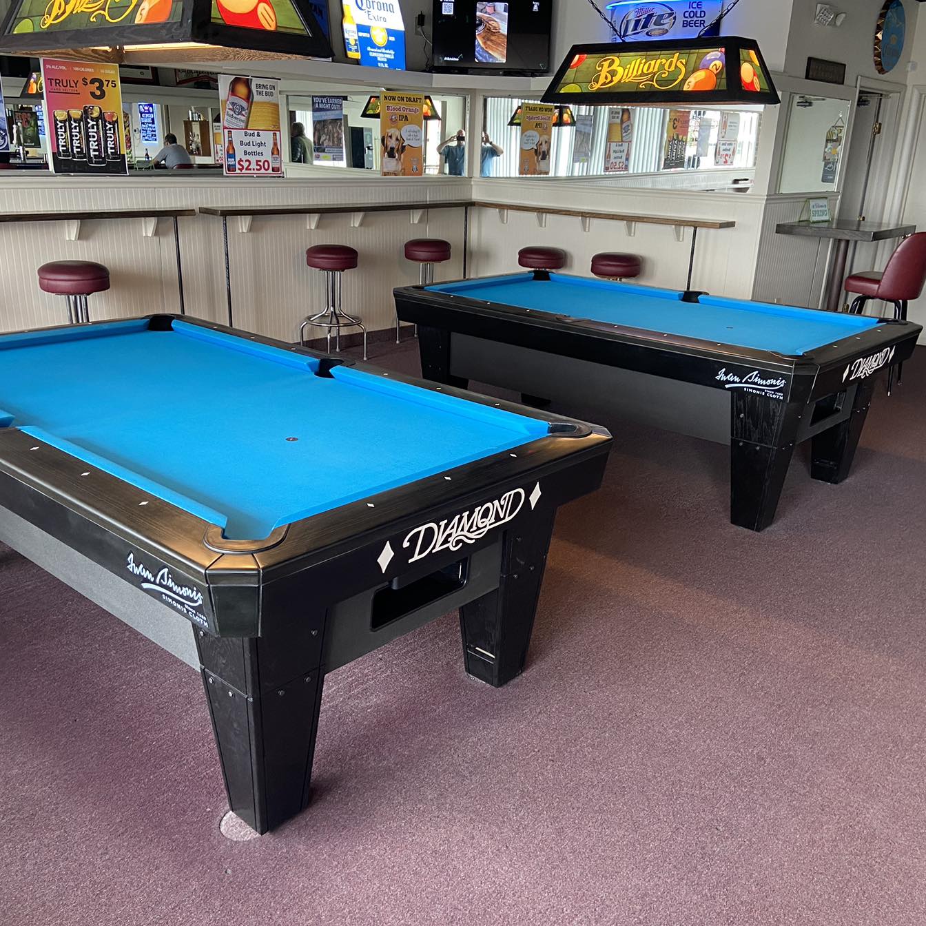 Springer's Pub and Billiards pool hall exterior/interior