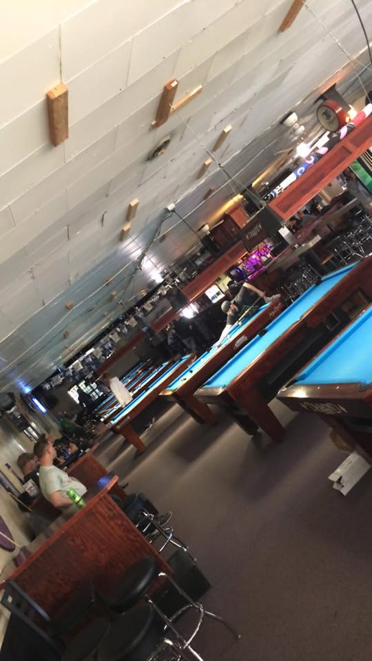 RackTime Billiards and Bar pool hall exterior/interior