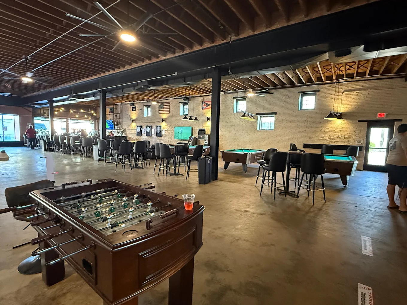 Three Legged Dog pool hall exterior/interior