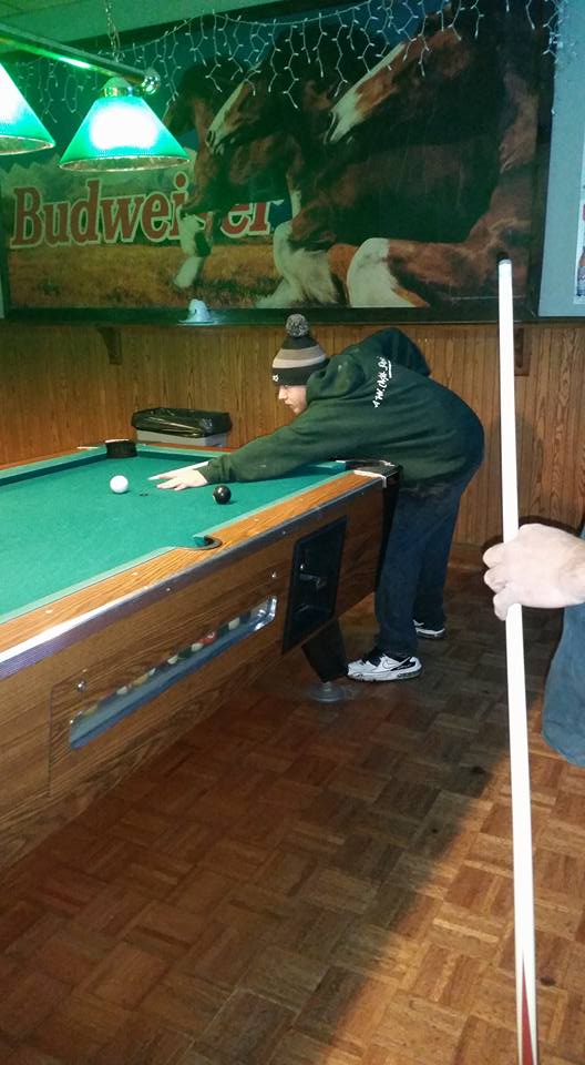 Hot Spot Tavern pool hall exterior/interior