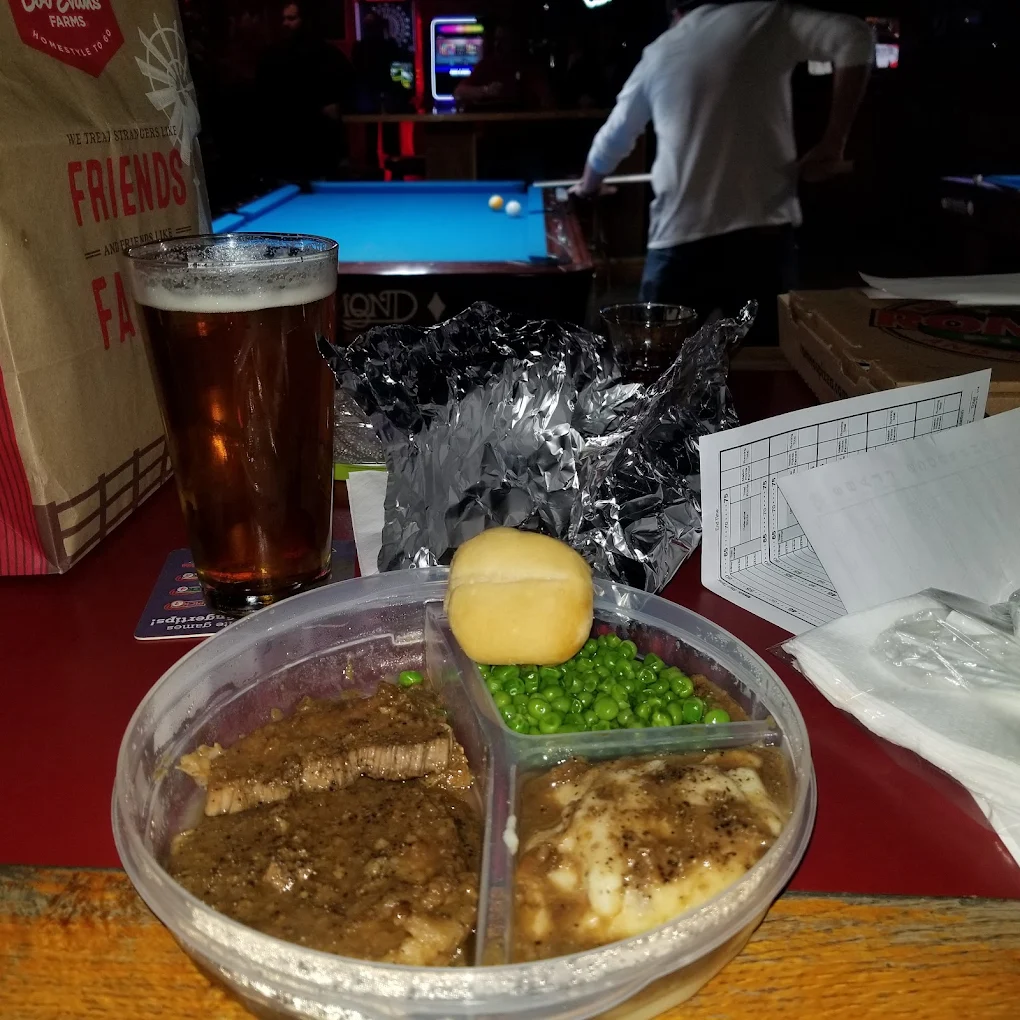 The Derby pool hall exterior/interior