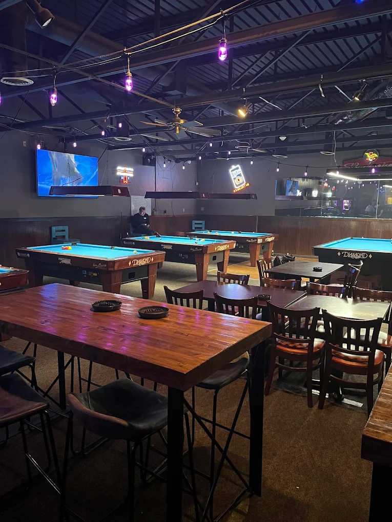 Foreplay Sports Bar pool hall exterior/interior