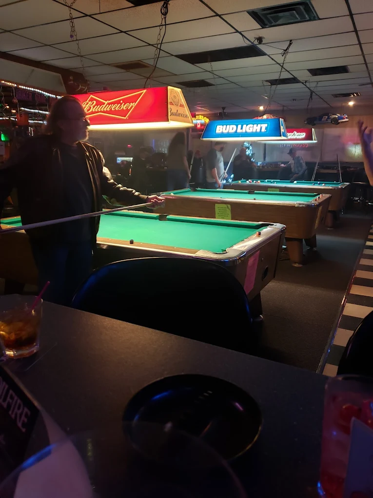 Carousel Lounge pool hall exterior/interior