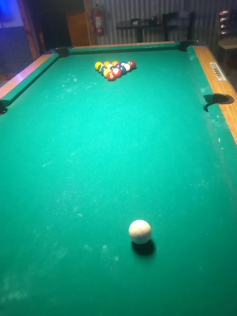 Ironhead Saloon pool hall exterior/interior