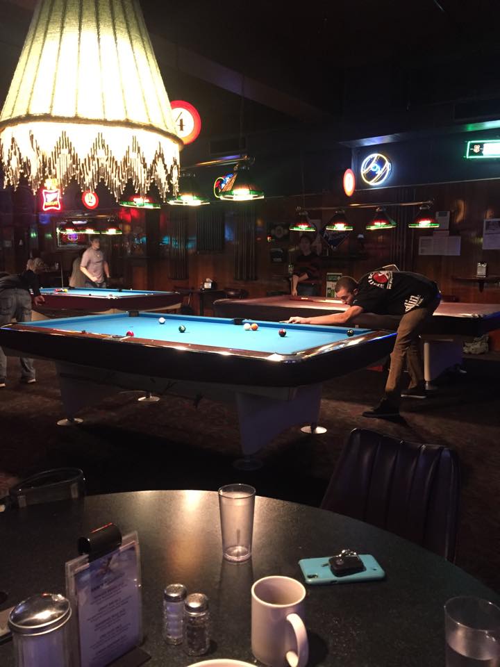 Sam's Hollywood Billiards pool hall exterior/interior