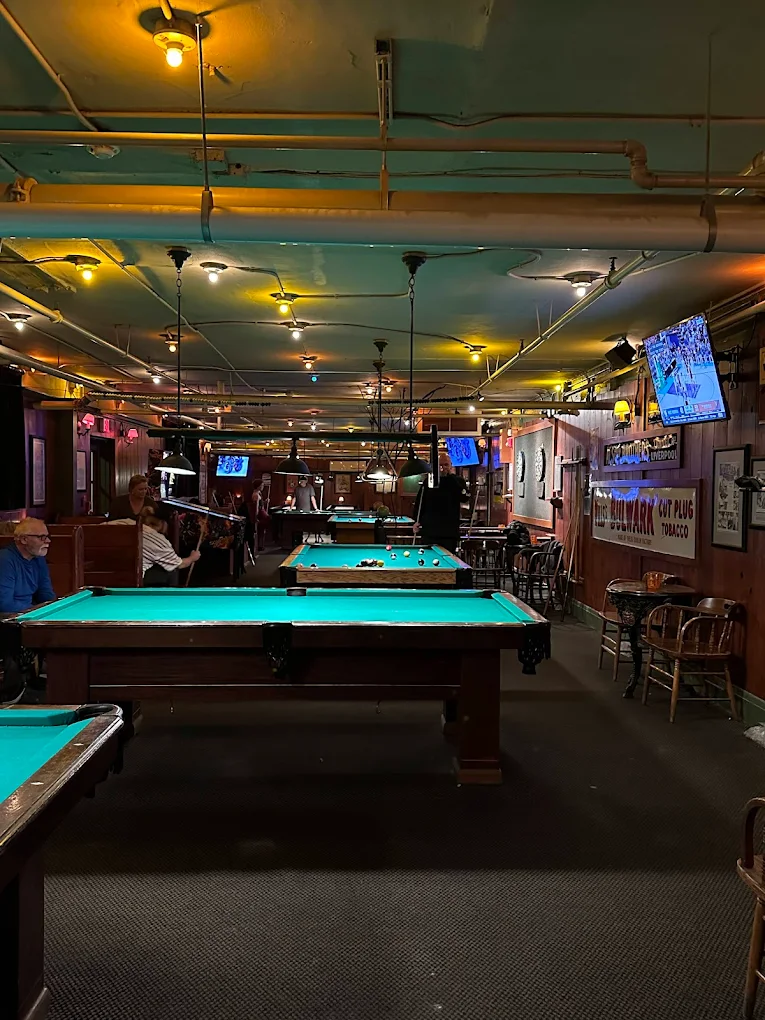 McMenamins Lucky Staehly's pool hall exterior/interior