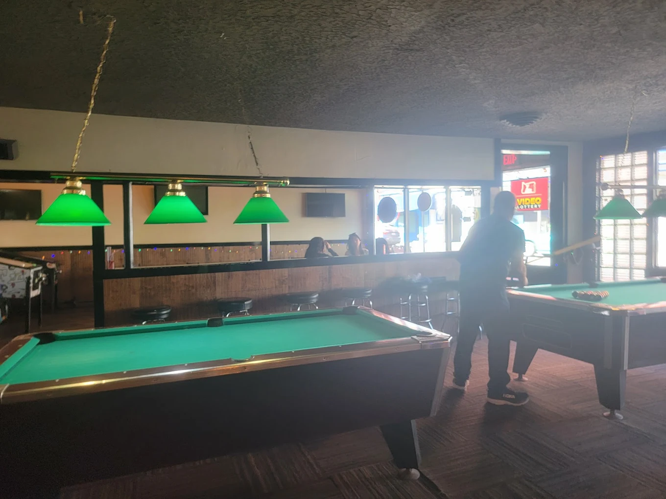 The Commodore Lounge pool hall exterior/interior