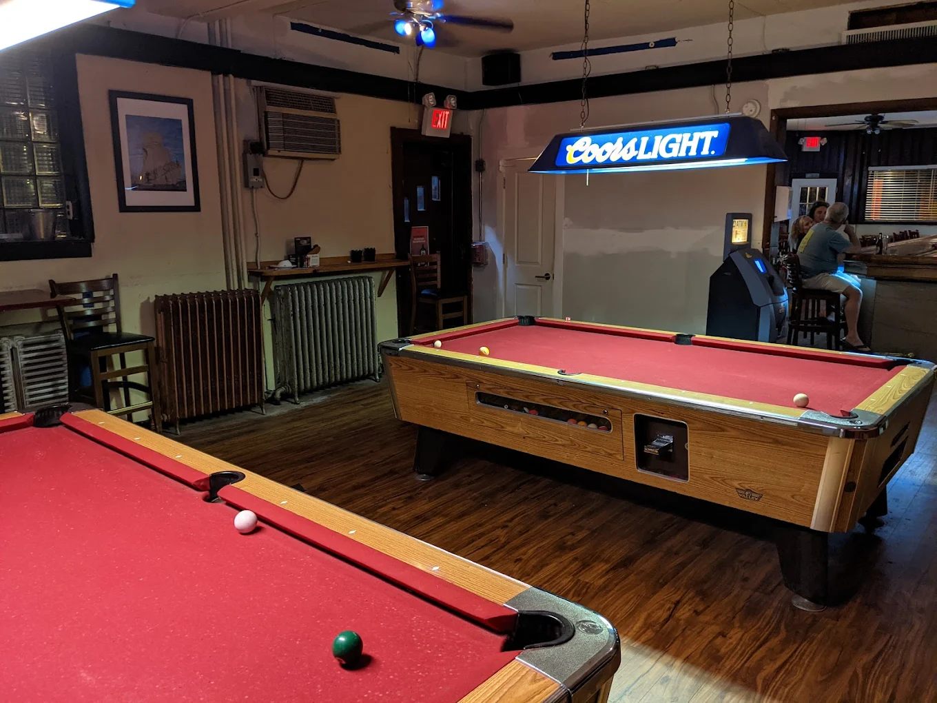 Scanlon's Saloon pool hall exterior/interior
