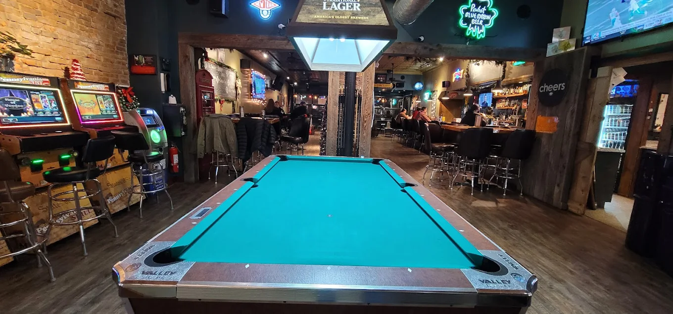 The Bar on Market pool hall exterior/interior