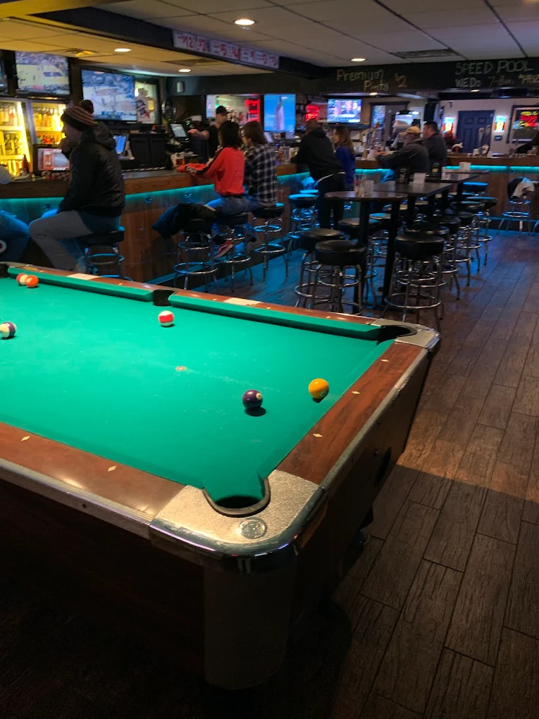 Volpe's Sports Bar pool hall exterior/interior
