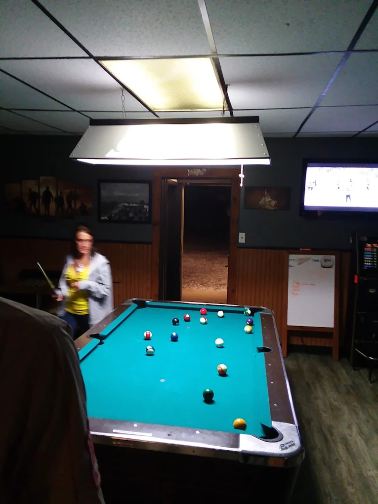 Devil Dog Saloon pool hall exterior/interior