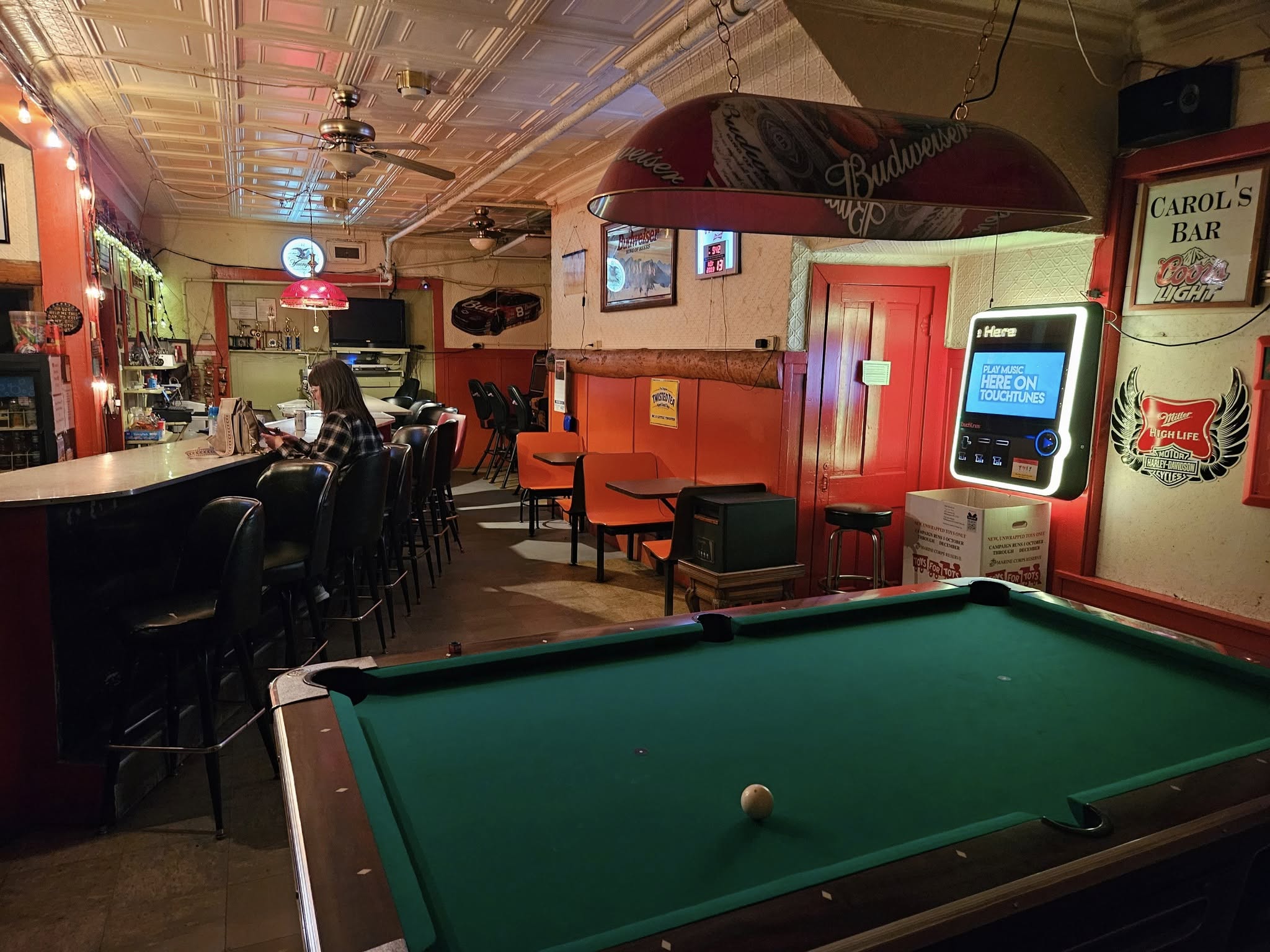 Mother Carol's LLC DBA Bob's Tavern pool hall exterior/interior