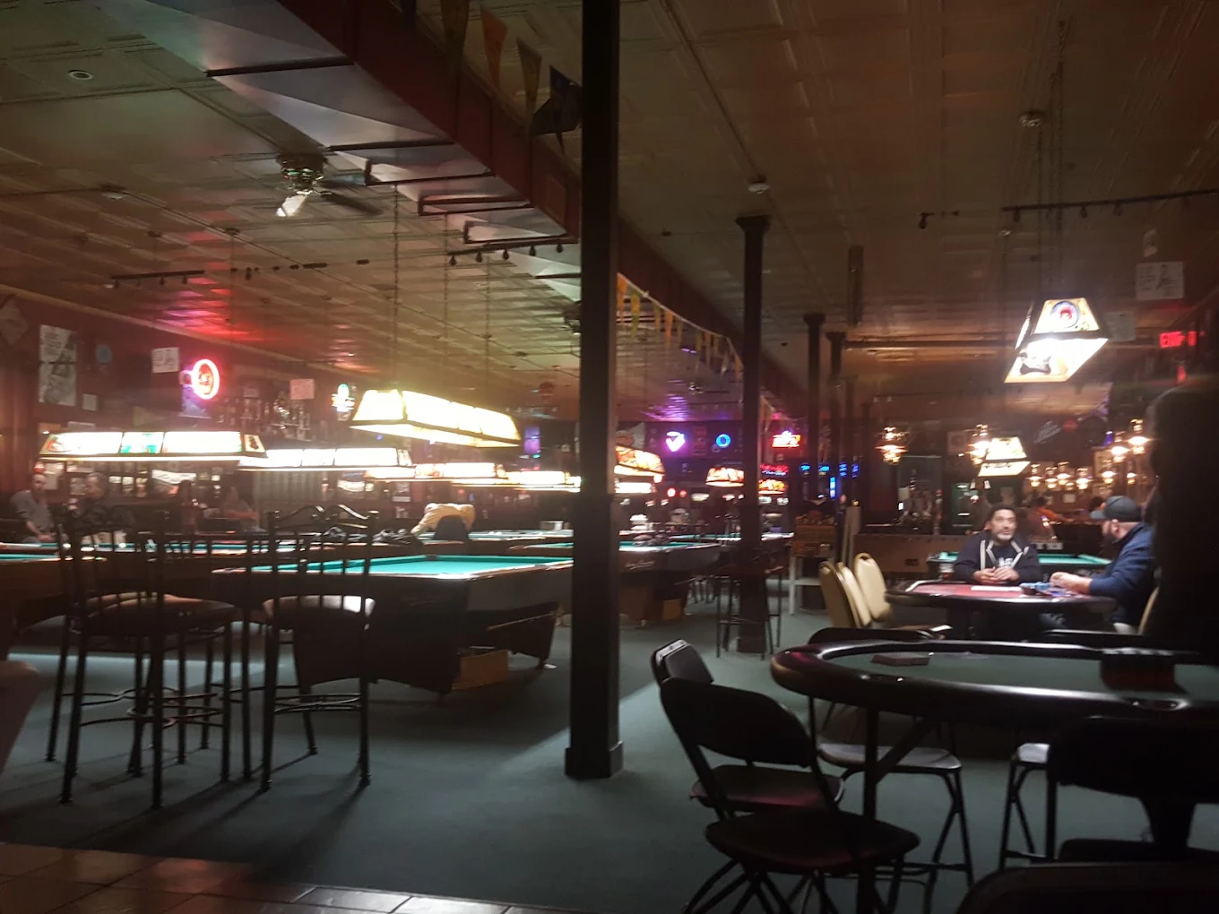 RI Billiard Bar & Bistro pool hall exterior/interior