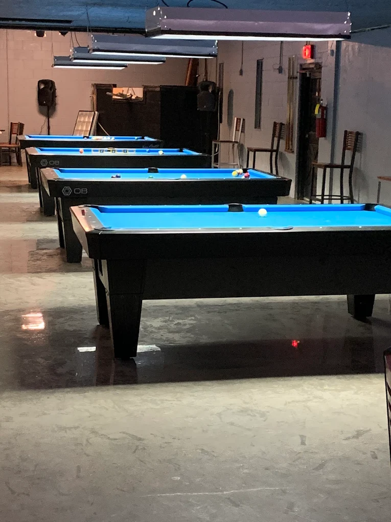 Action Billiards pool hall exterior/interior