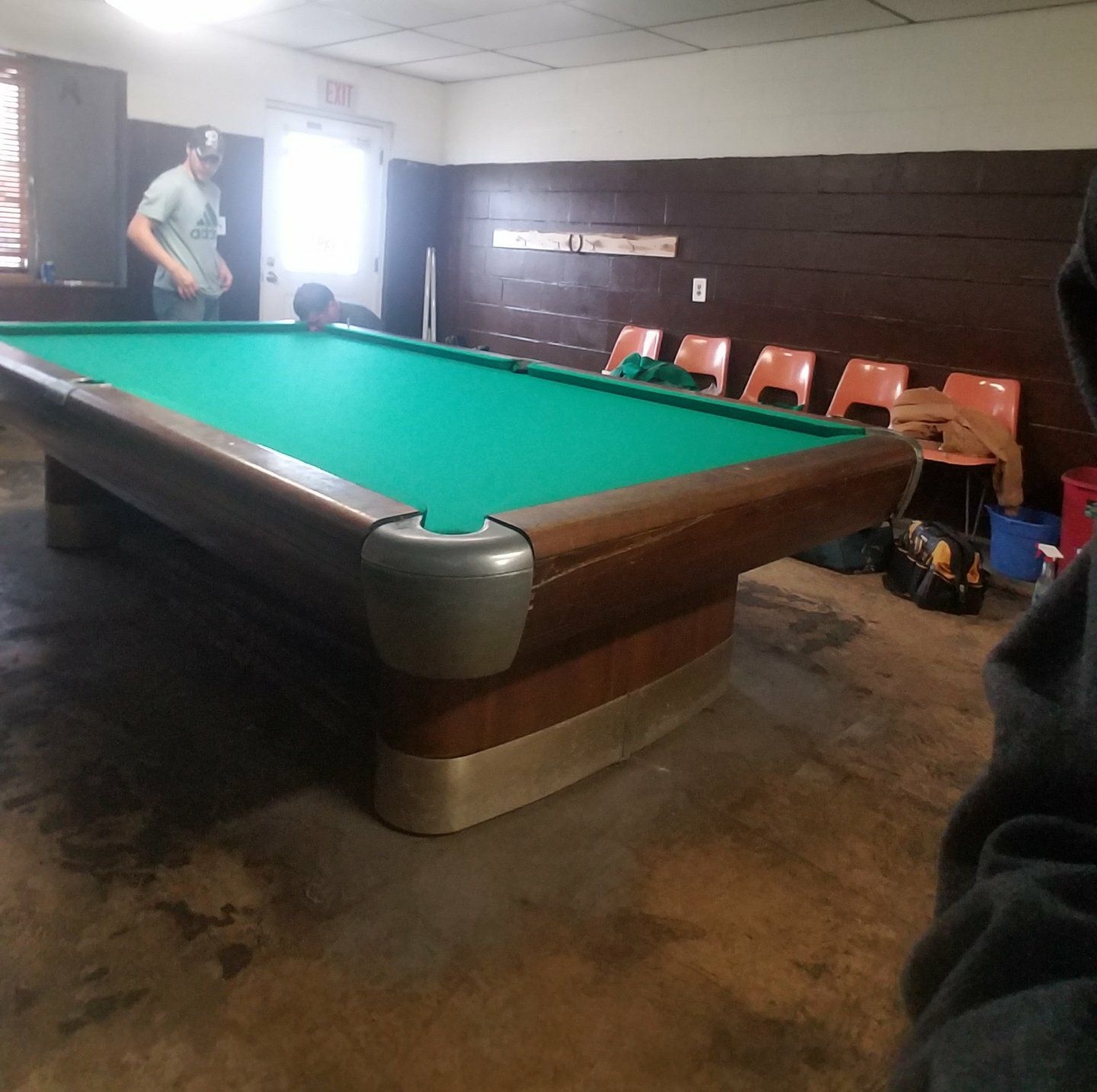 Stone's Recreation pool hall exterior/interior