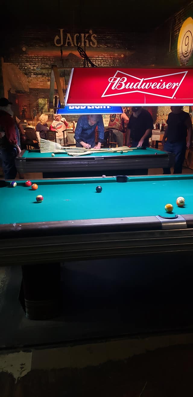 jack's Pool Room pool hall exterior/interior