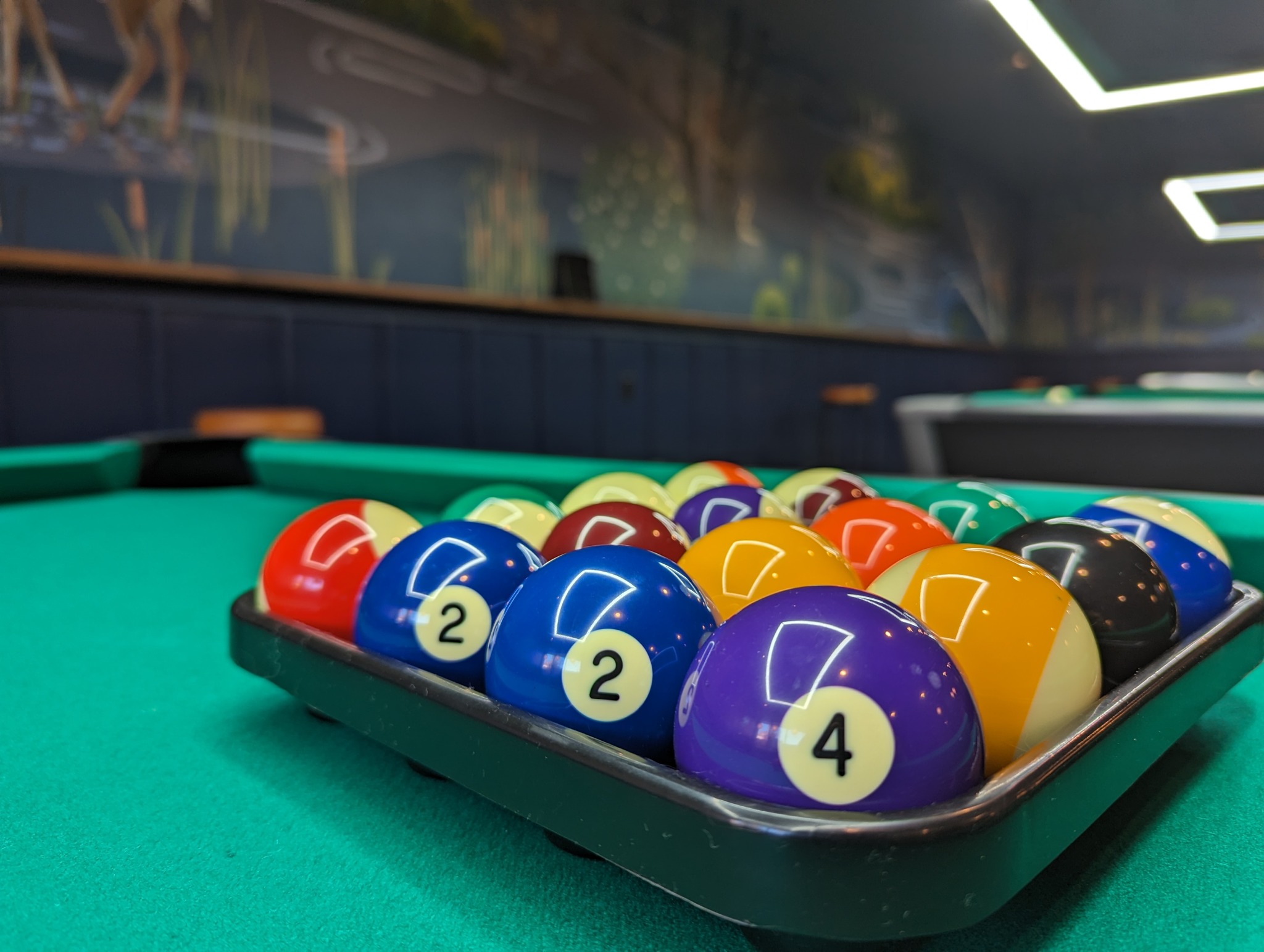 Tally pool hall exterior/interior