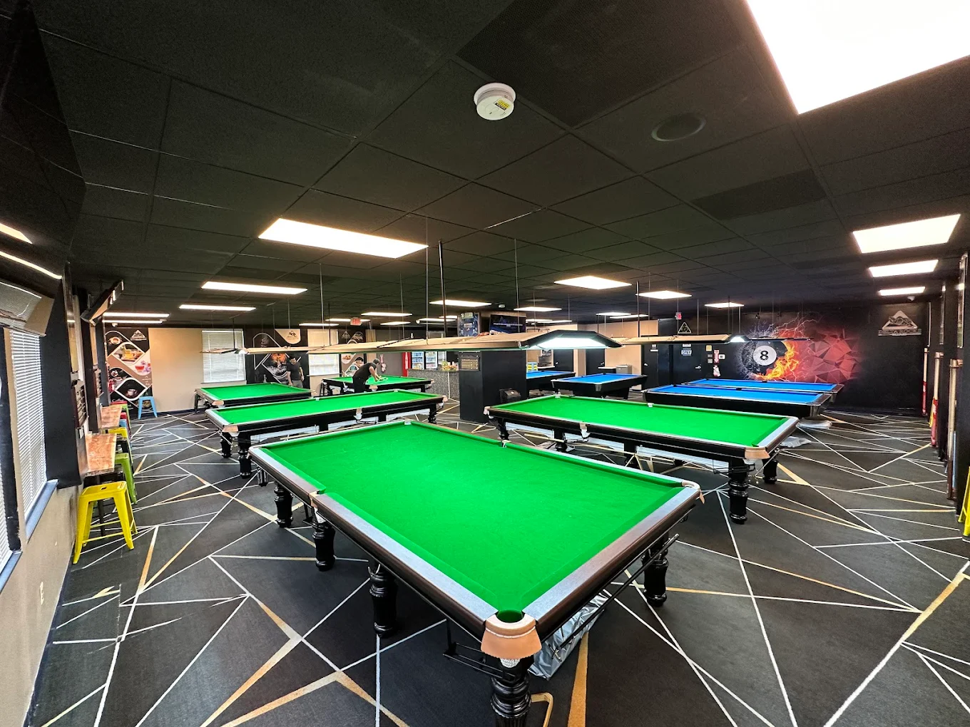 Delta Rocks Billiards pool hall exterior/interior