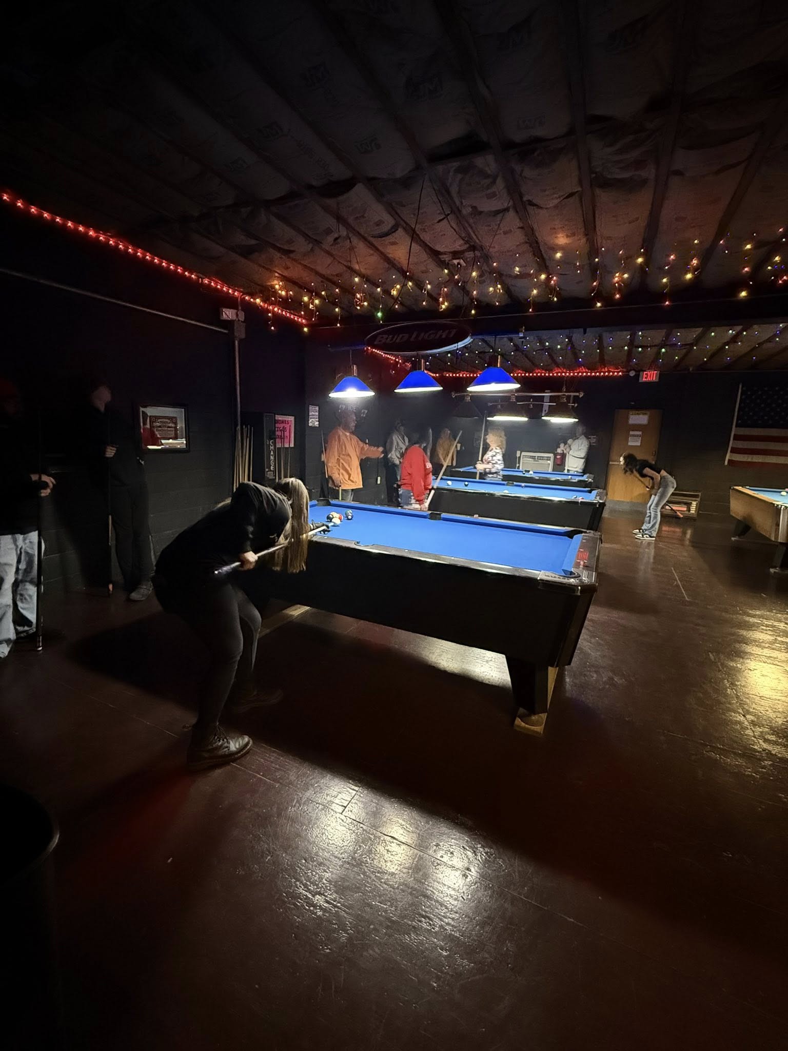 The Sandtrap Social Club pool hall exterior/interior
