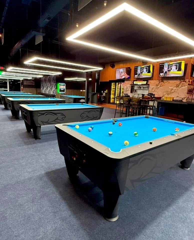 Massey Shots pool hall exterior/interior