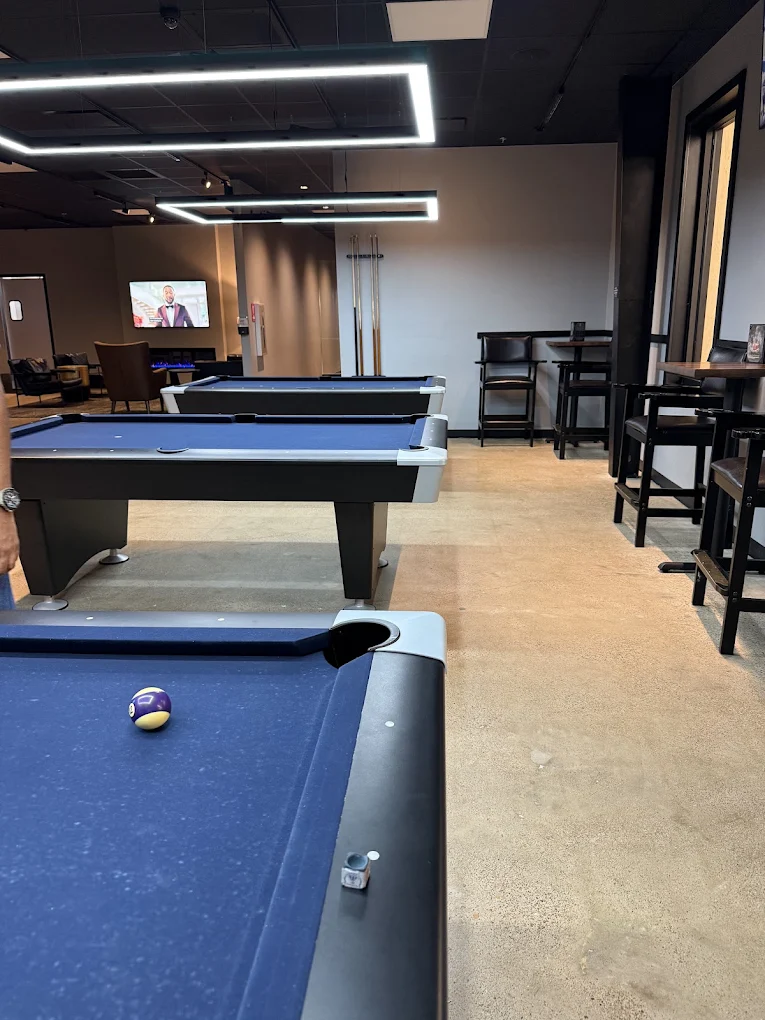 25th Lane Social pool hall exterior/interior